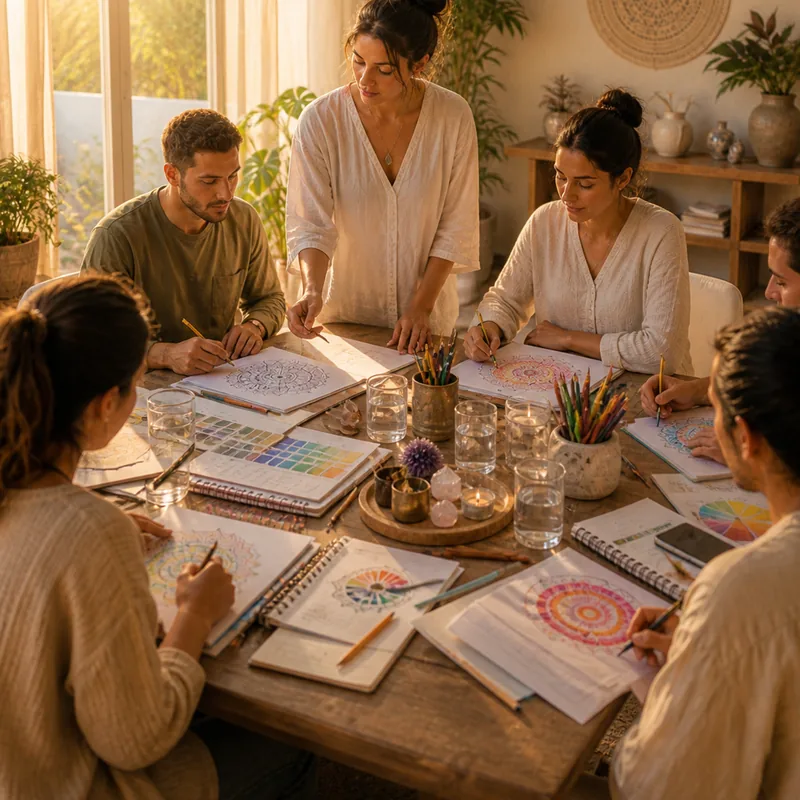 Curso de Cromoterapia y Mandalas para terapeutas