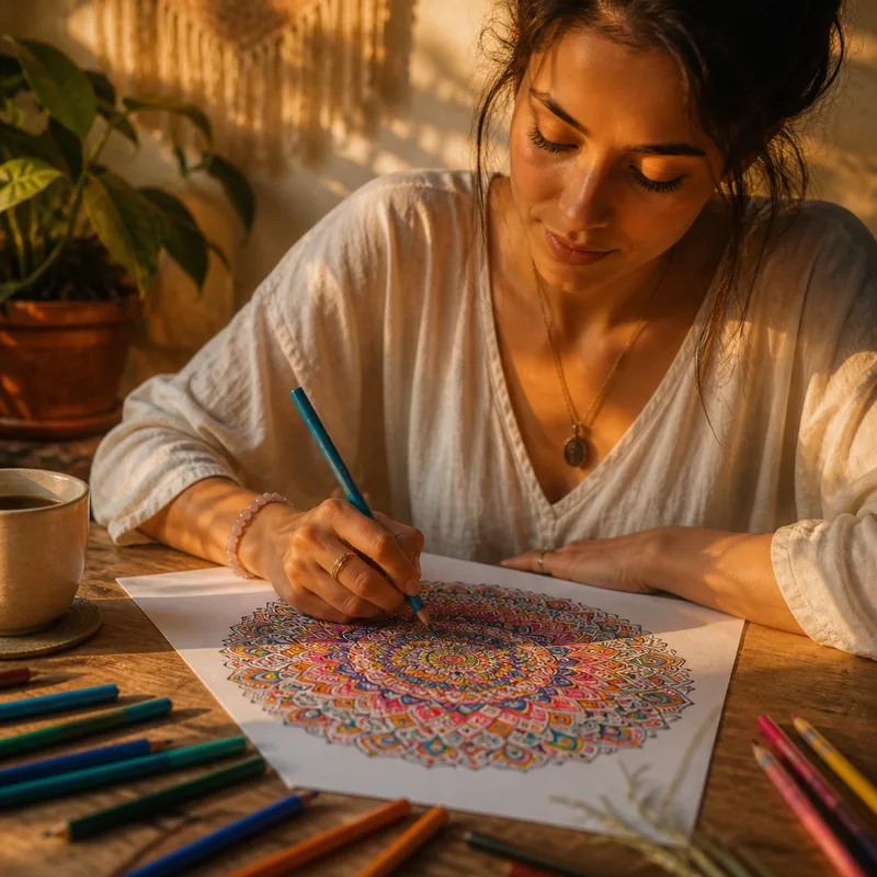 Terapia del Color y Mandalas